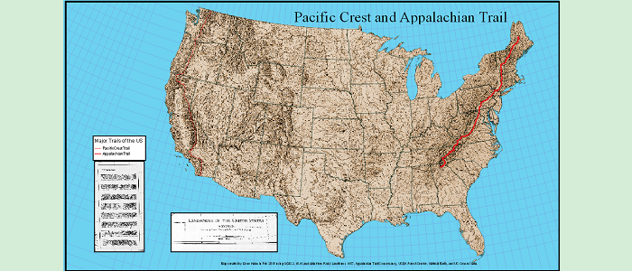 Pacific Crest & Appalachian Trails